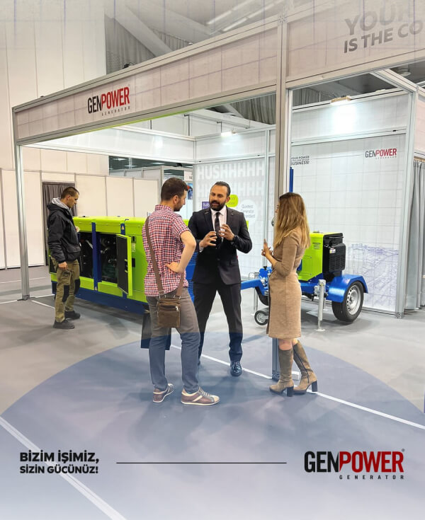 Genpower Jeneratör Belgrad Fuarında
